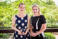 Outstanding Academic Achiever: Elizabeth Baldwin, Mt St Michael's College. Elizabeth is pictured with Kate Jones MP, Minister for Education.