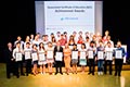 Winners of the Queensland Certificate of Education (QCE) Achievement awards </br>at the award ceremony at the Queensland State Library on Saturday 20 February 2016.