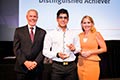 Hamza Ashraf, Whitsunday Anglican School - Distinguished Academic Achiever. (L to R) Brian Short, Hamza Ashraf, The Honourable Kate Jones MP.