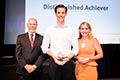 Lachlan McKay, Pacific Lutheran College, Caloundra - Distinguished Academic Achiever. (L to R) Brian Short, Lachlan McKay, The Honourable Kate Jones MP.