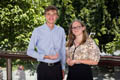 Somerset College winners Grace Kennett and Marc Eksteen